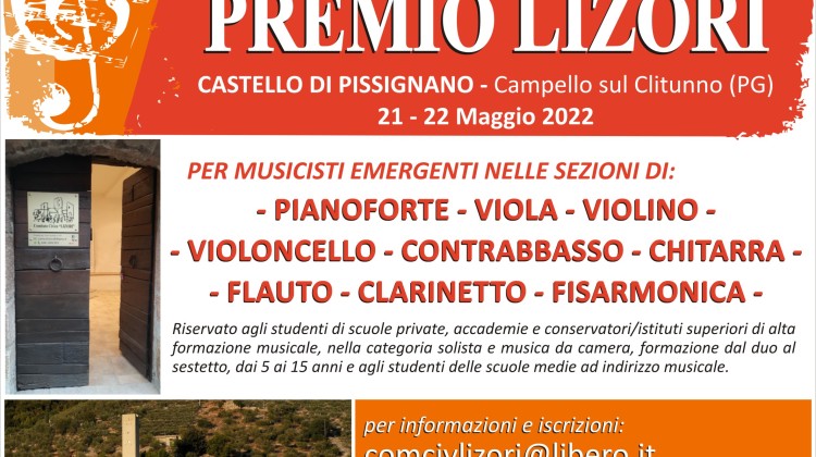 concorso arancio con patrocinio