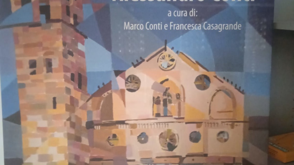 locandina mostra Il mondo di Alessandro Conti