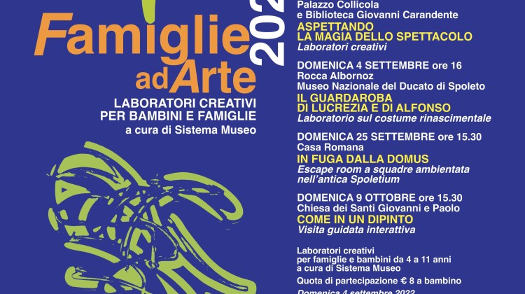 Locandina web _ Famiglie ad Arte 2022 _ Speciale estate al Museo!
